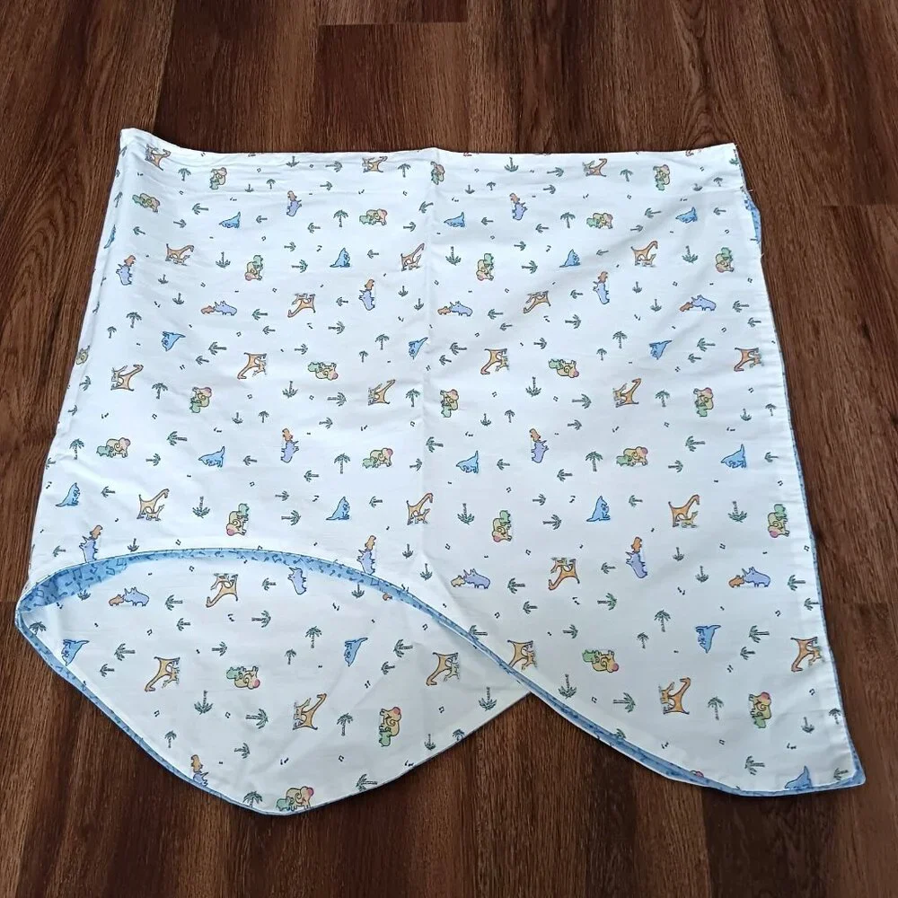 John Lennon Carters Window Valance Blue Real Love Musical Parade‎ Nursery